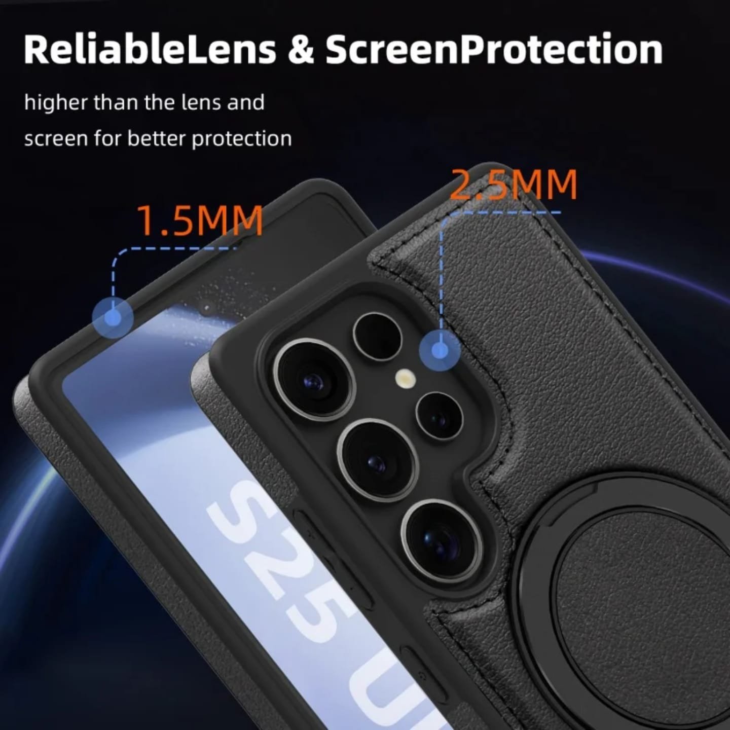 Samsung Leather Magnetic Case - Image 7