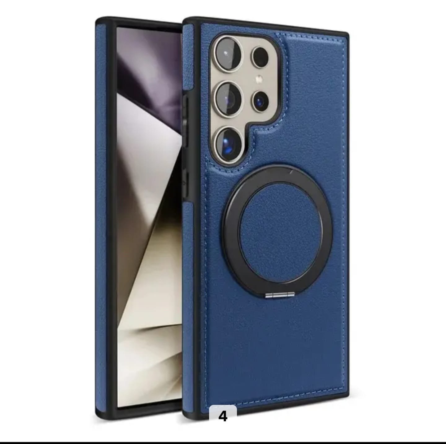 Samsung Leather Magnetic Case - Image 4
