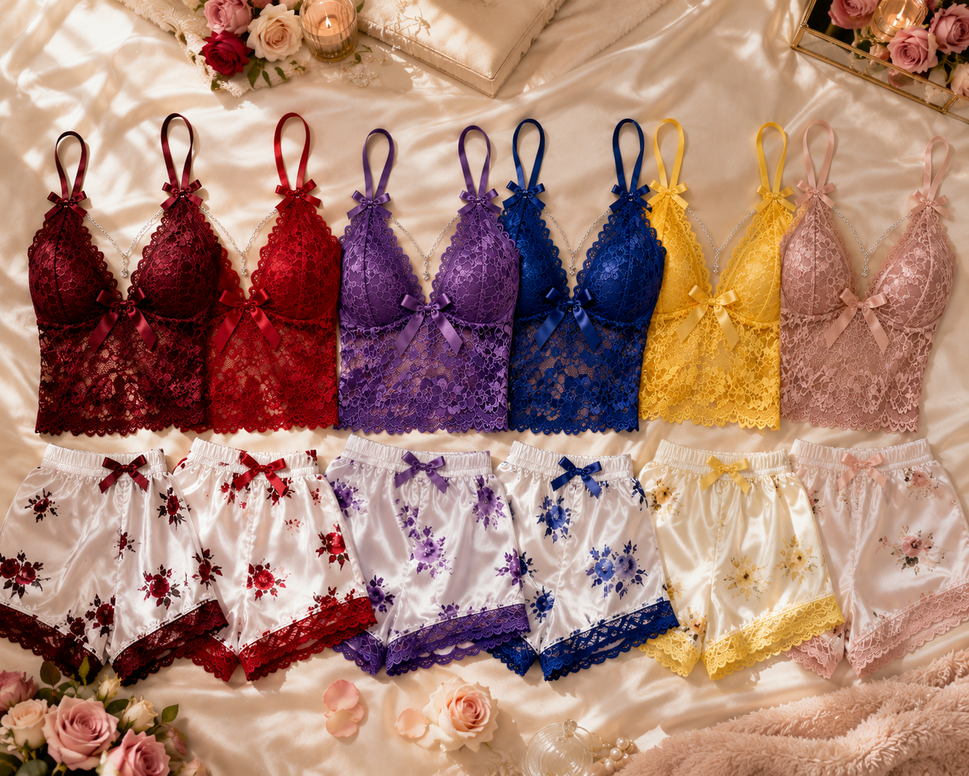 Velvet Bloom Sleepwear