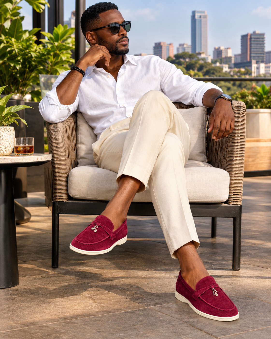 Luxe Suede Loafers - Image 9