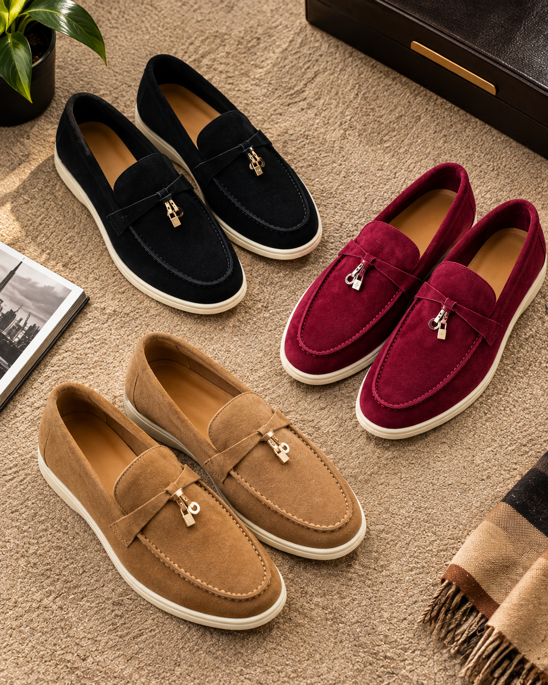 Luxe Suede Loafers