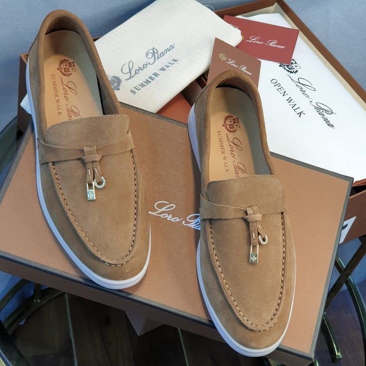 Luxe Suede Loafers - Image 4