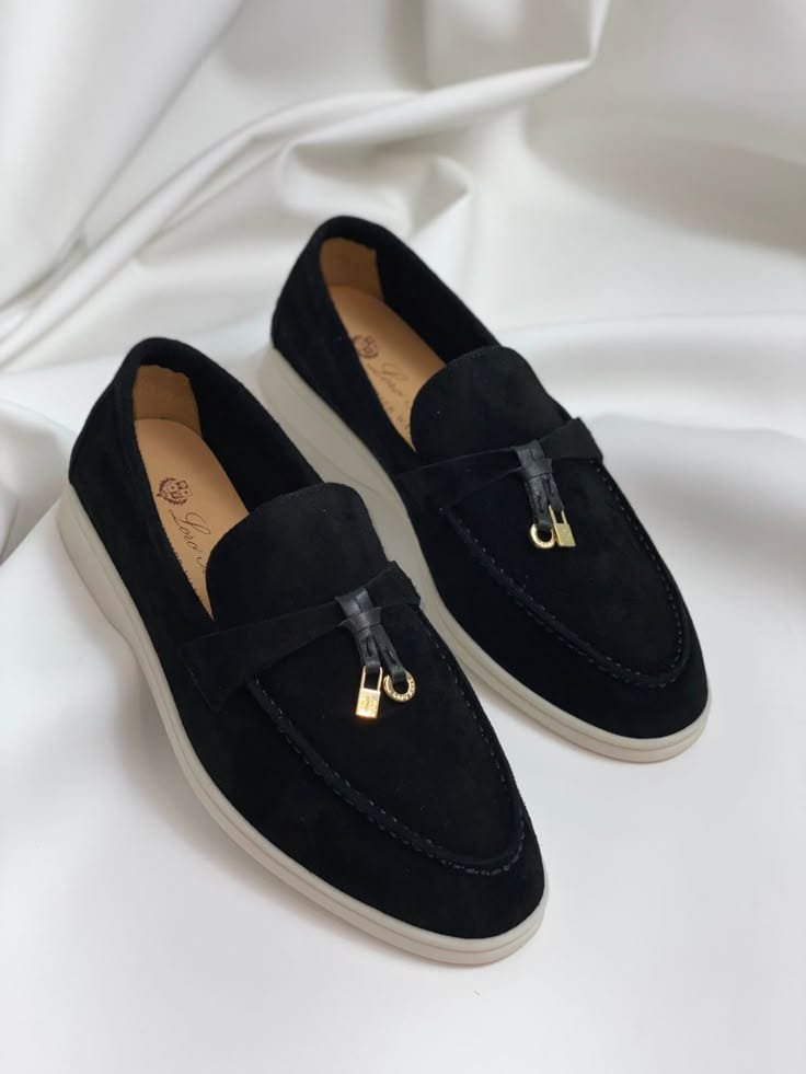 Luxe Suede Loafers - Image 3