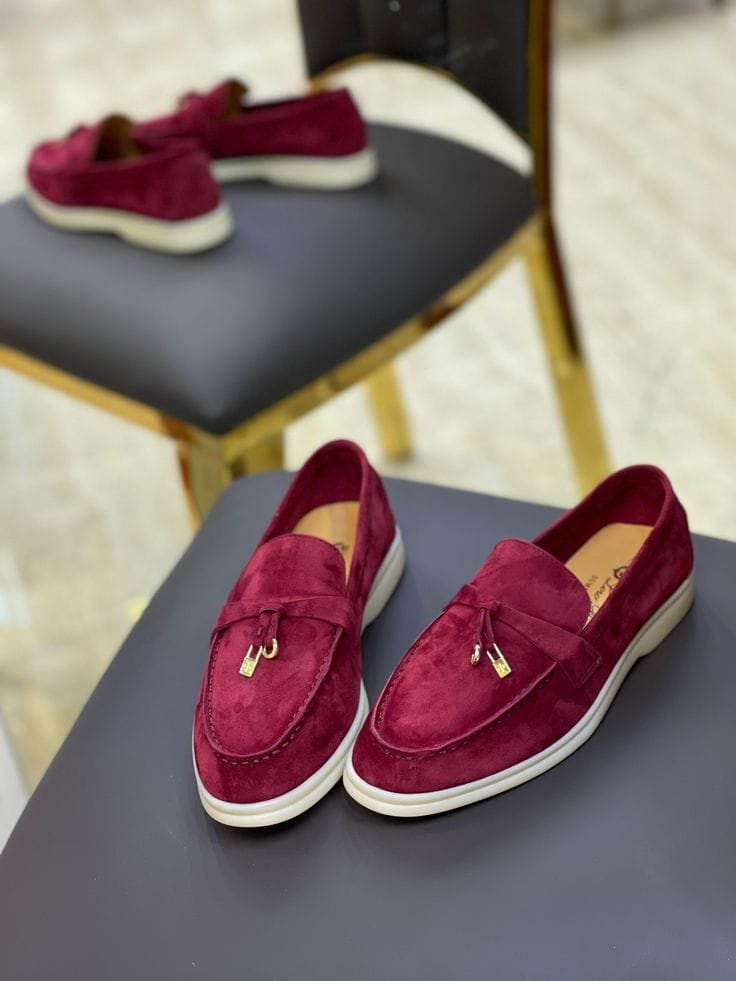 Luxe Suede Loafers - Image 2