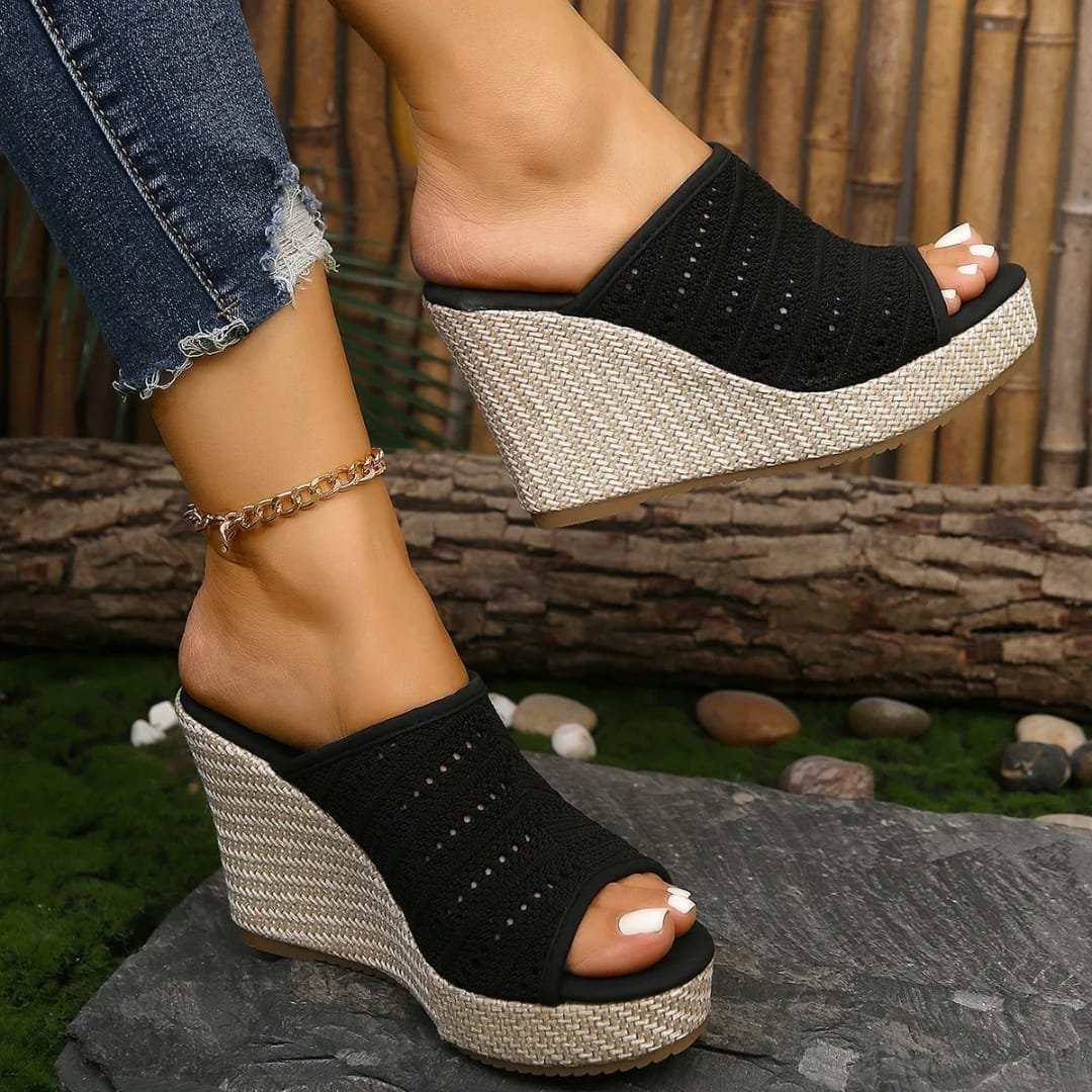Summer slip-on wedges - Image 6