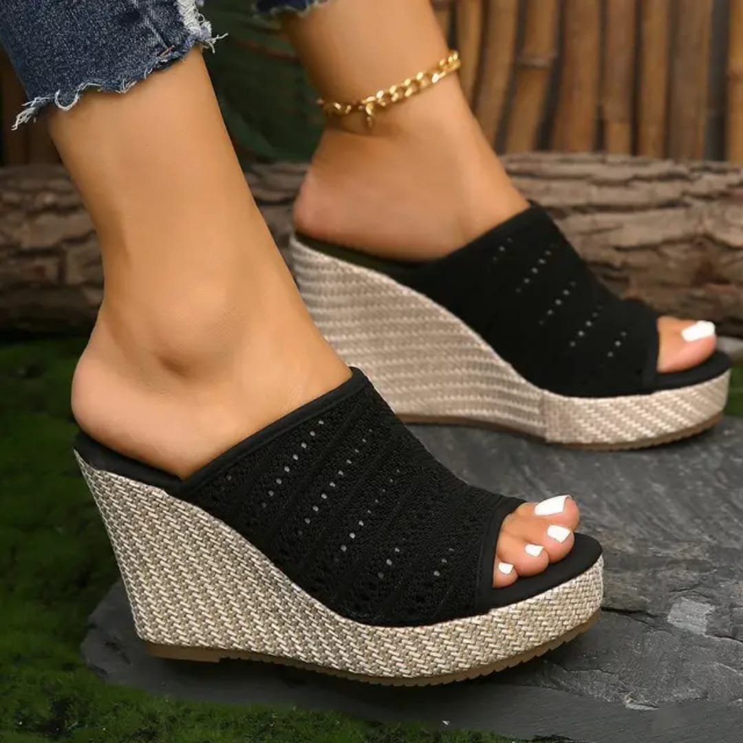 Summer slip-on wedges - Image 4