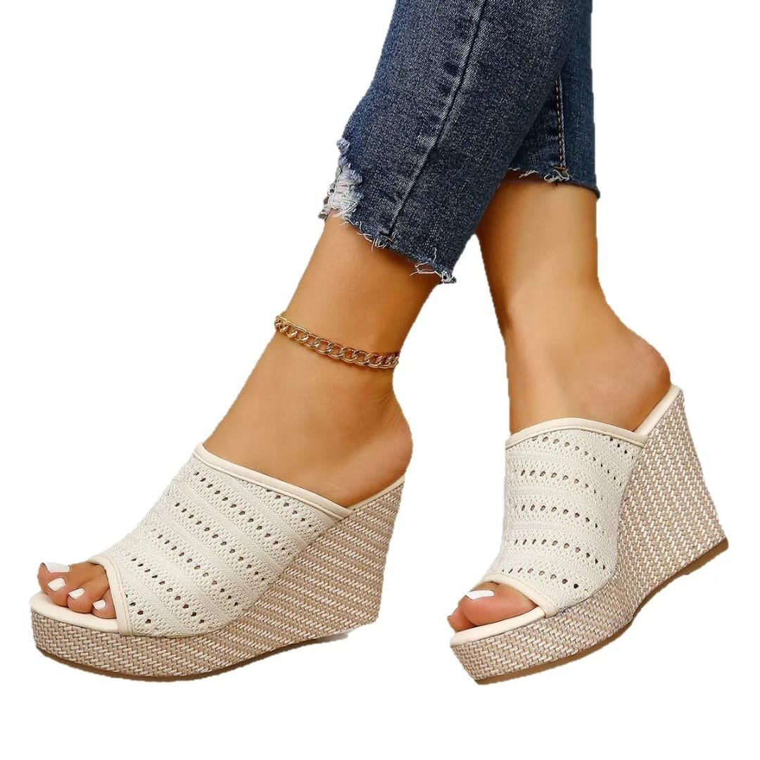 Summer slip-on wedges - Image 3